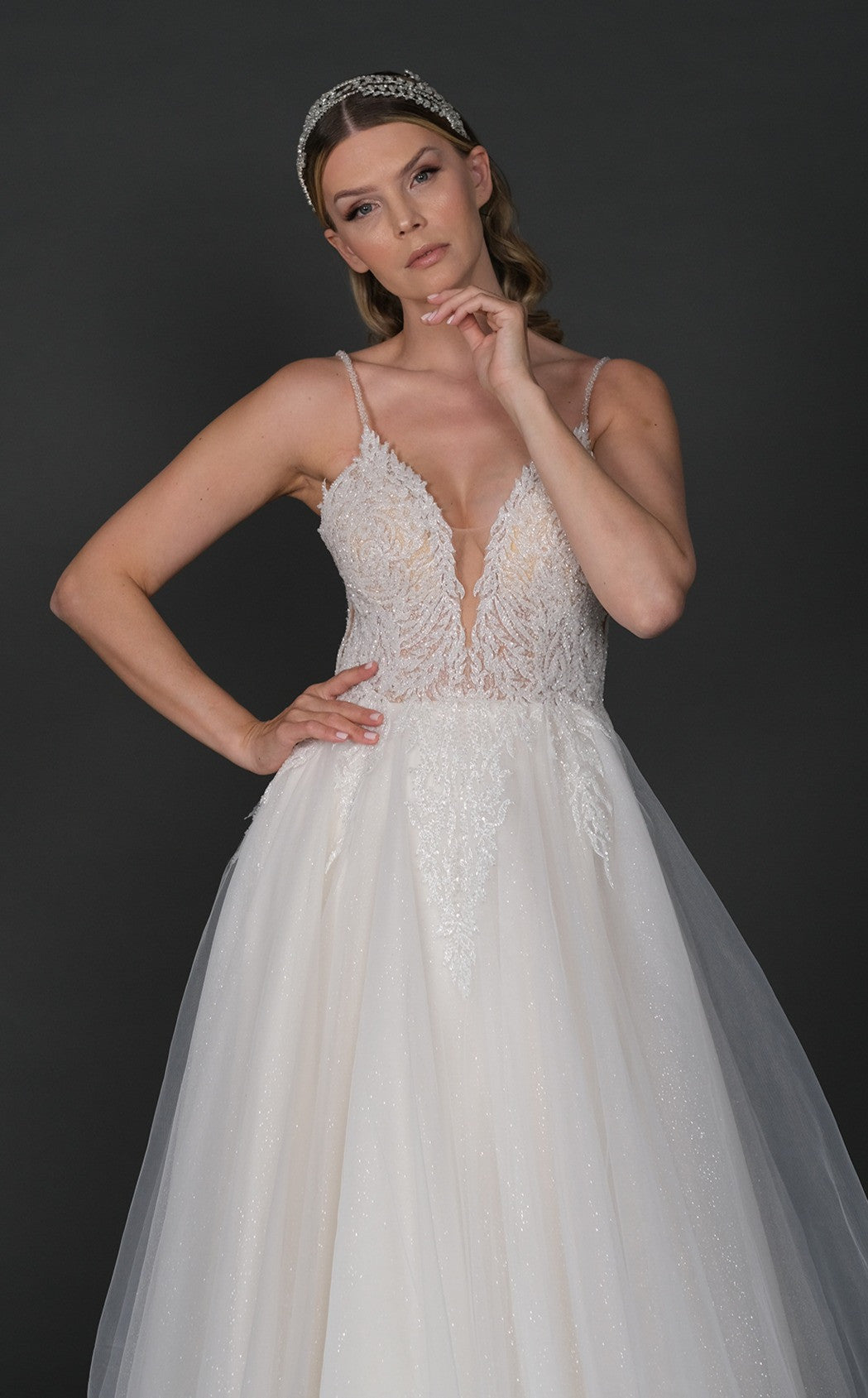 KARSU narrow skirt a line wedding dress