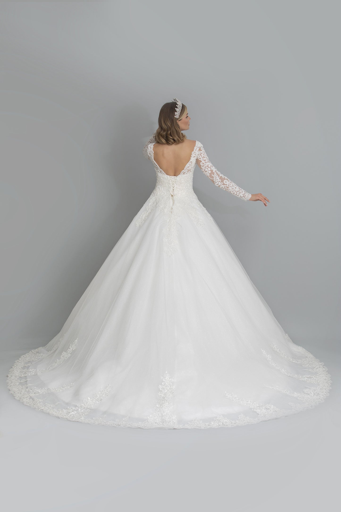 Abito da sposa a trapezio Sedef