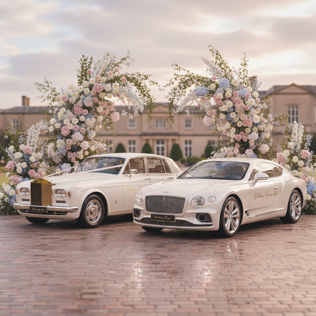 Luxury wedding cars