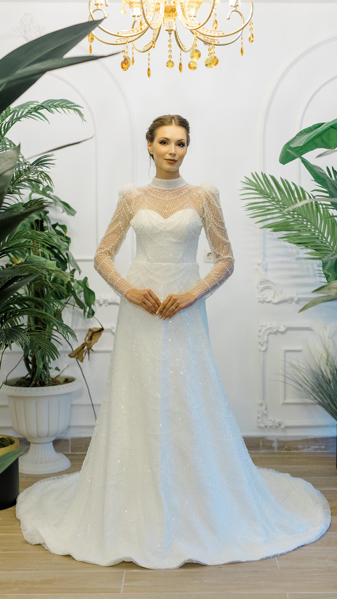 Rochie de mireasă coloană BERRAK