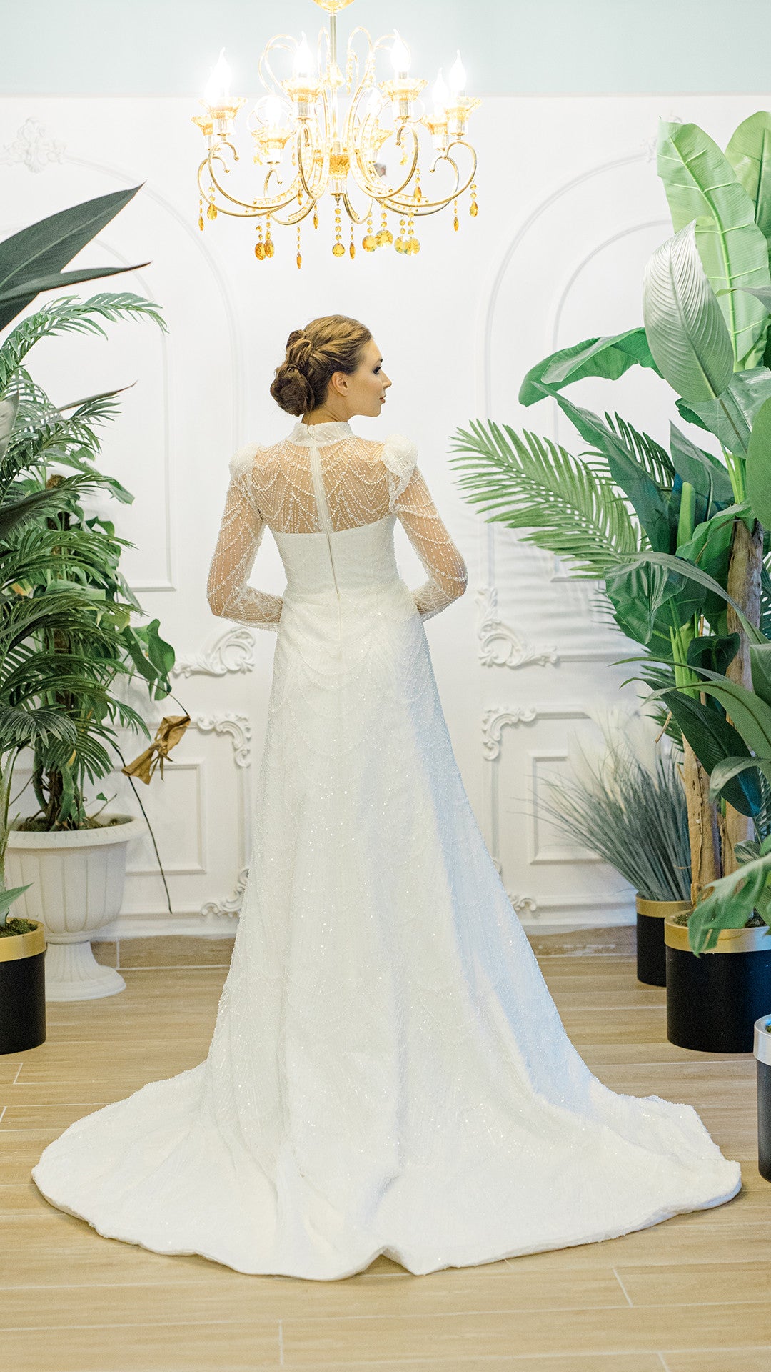 Rochie de mireasă coloană BERRAK