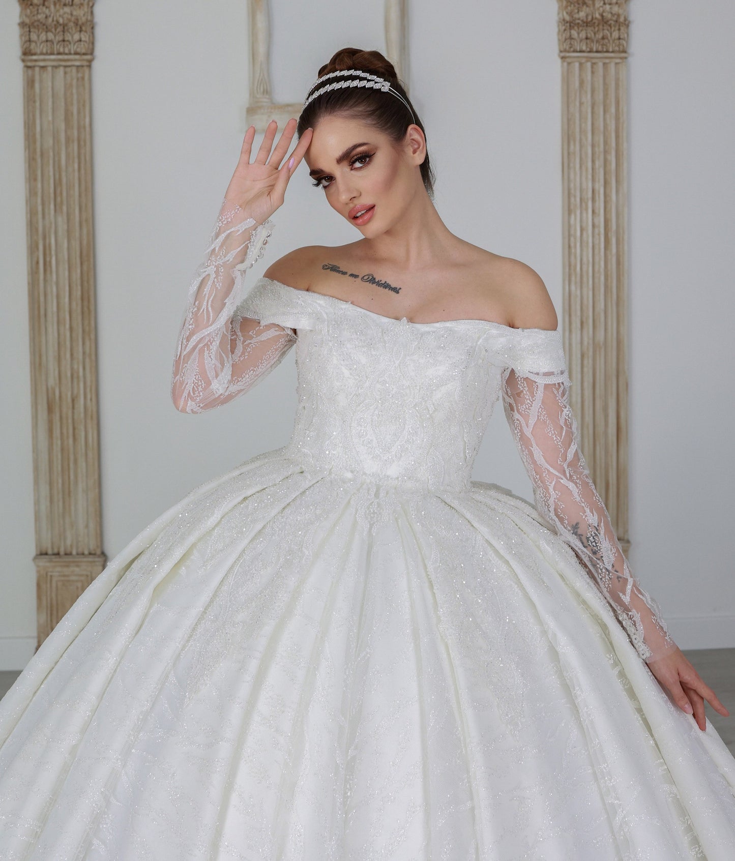 Azze ballgown wedding dress