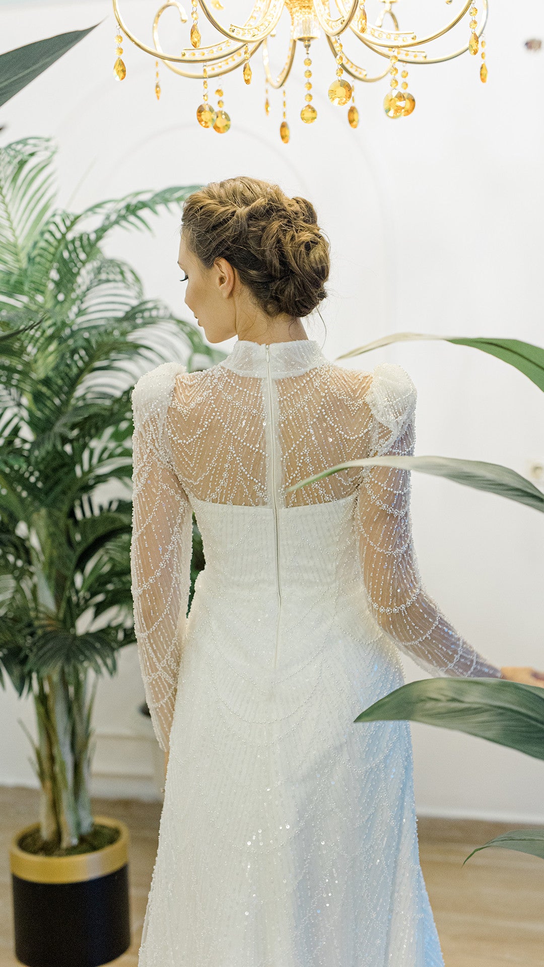 Rochie de mireasă coloană BERRAK