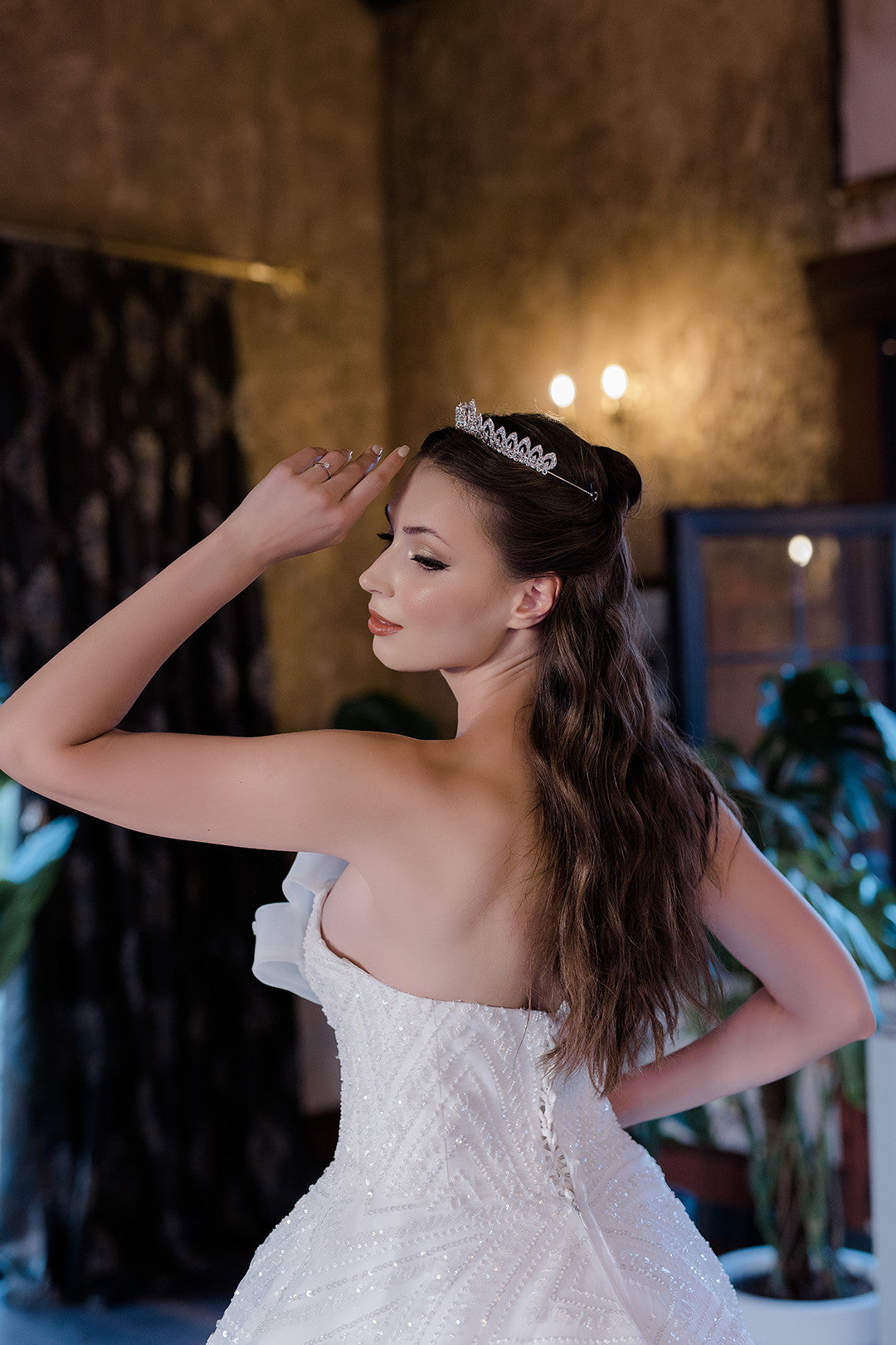 Rochie de mireasă Sana cu linie A