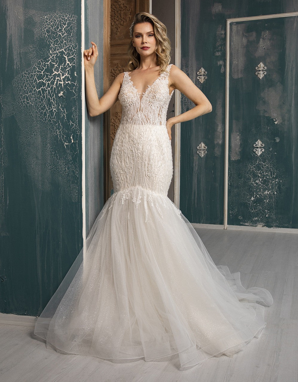 Helin mermaid wedding dress