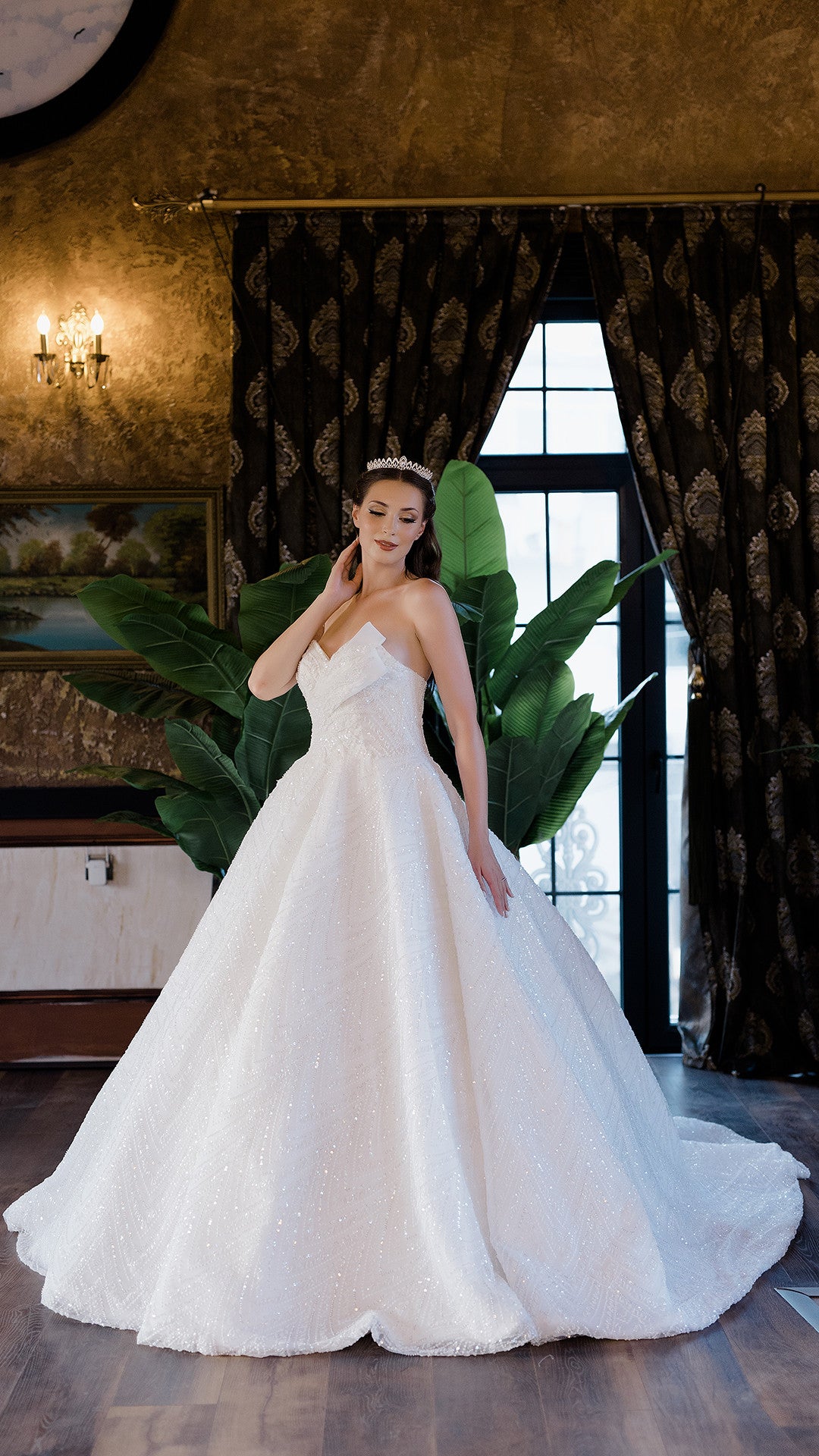 Rochie de mireasă Sana cu linie A