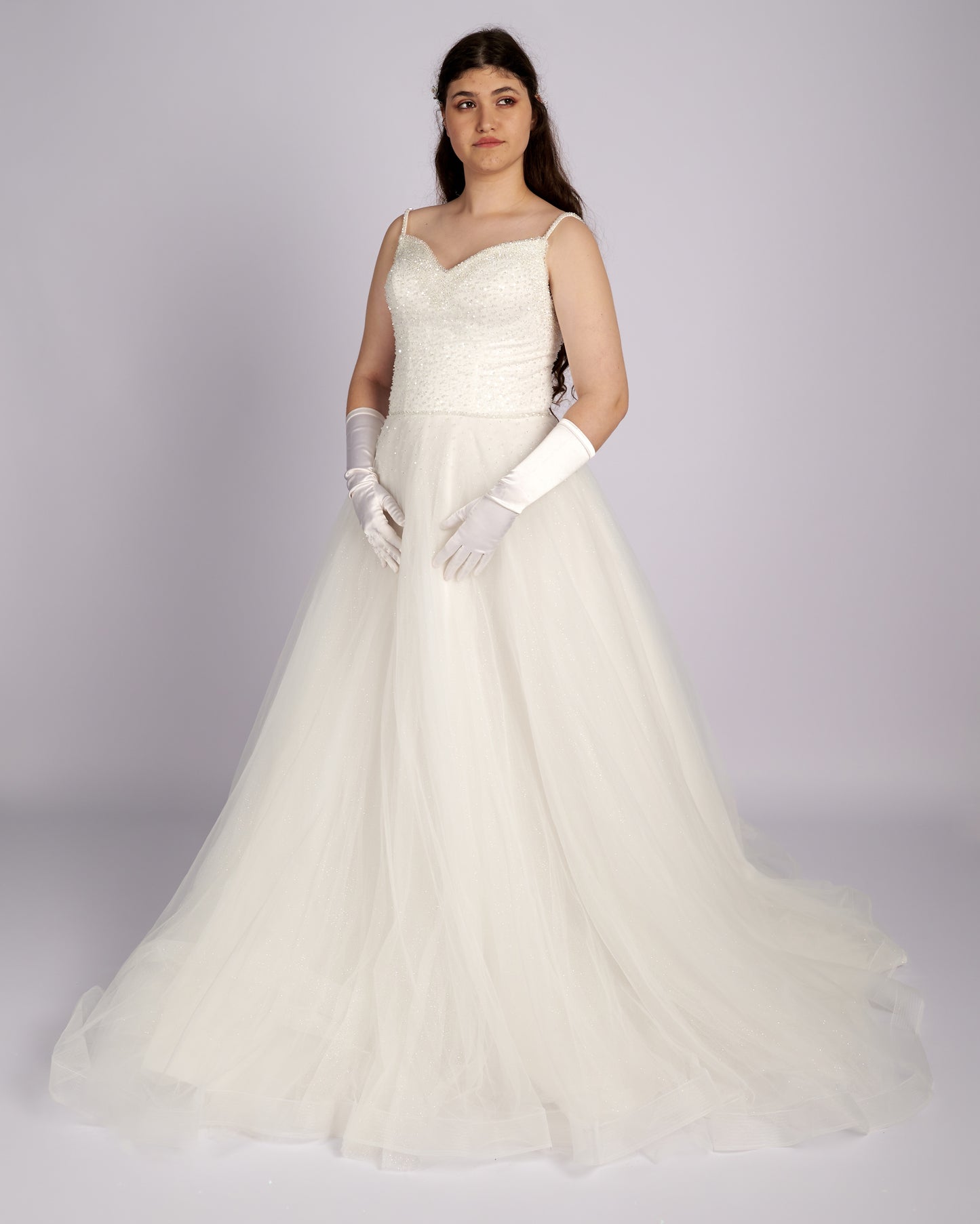 Rochii de mireasă cu mărgele de cristal Celestine