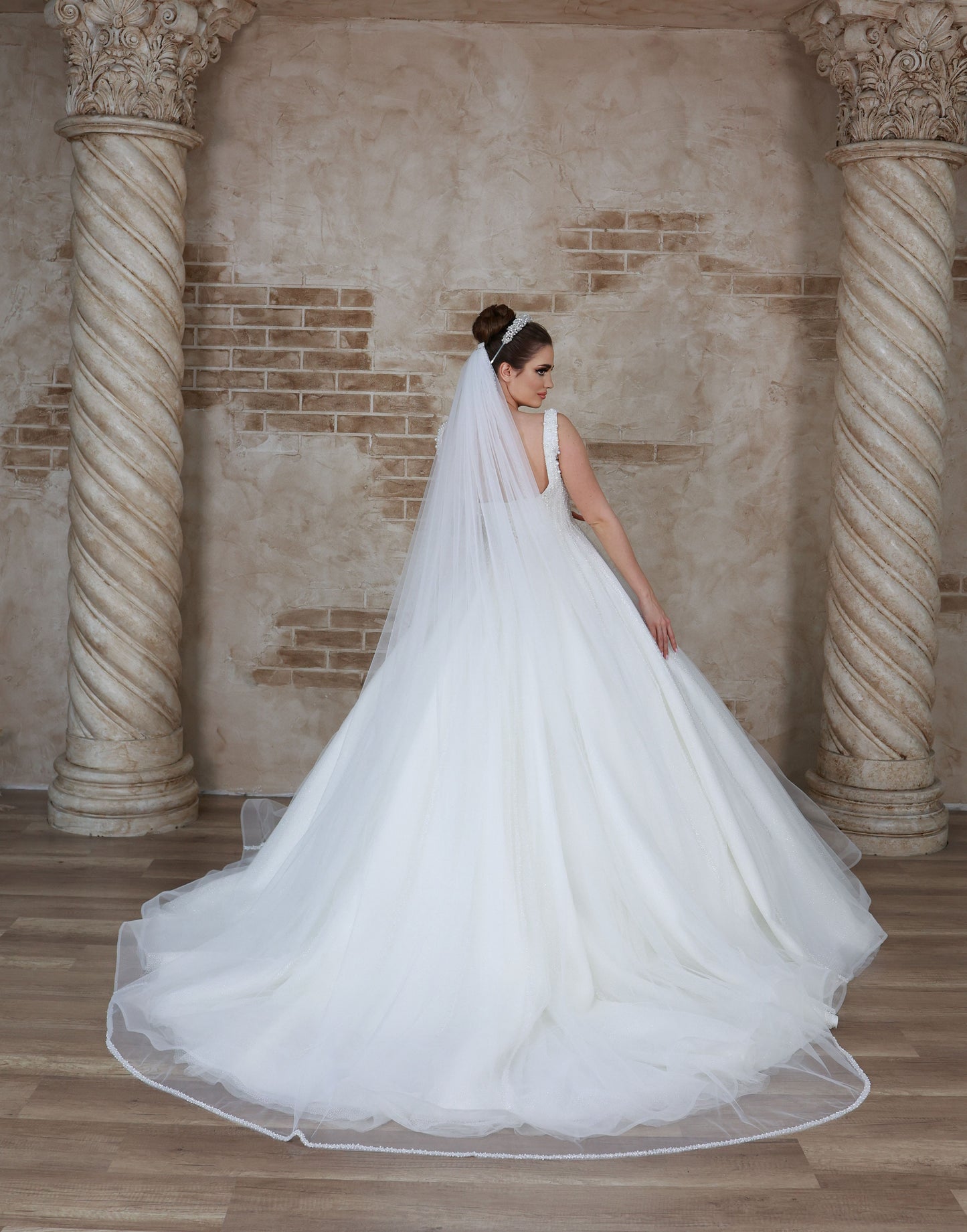 Rochie de mireasă Asi cu linie A