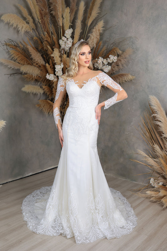 Rochia de mireasă sirenă Efruz