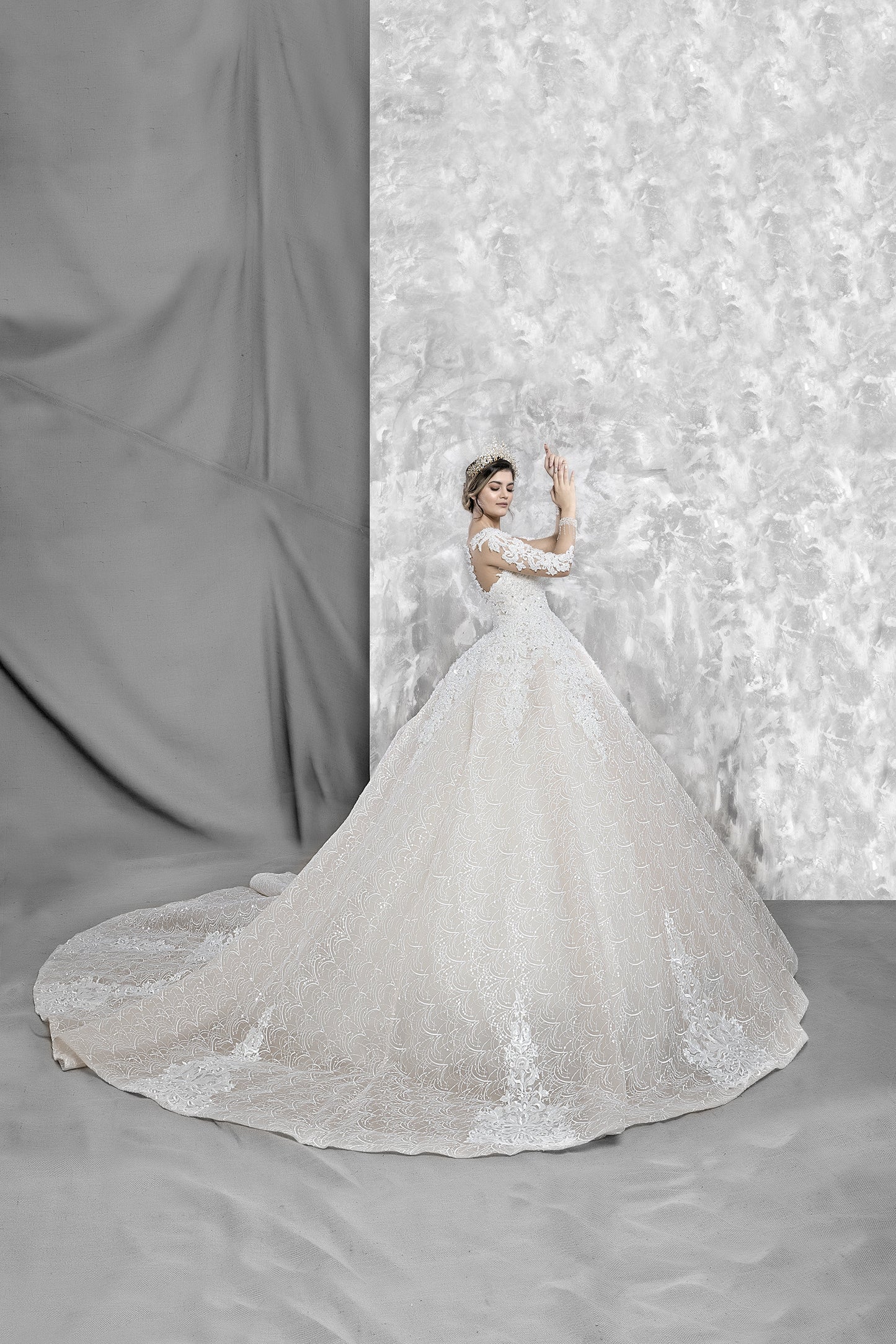 Cansu ballgown wedding dress