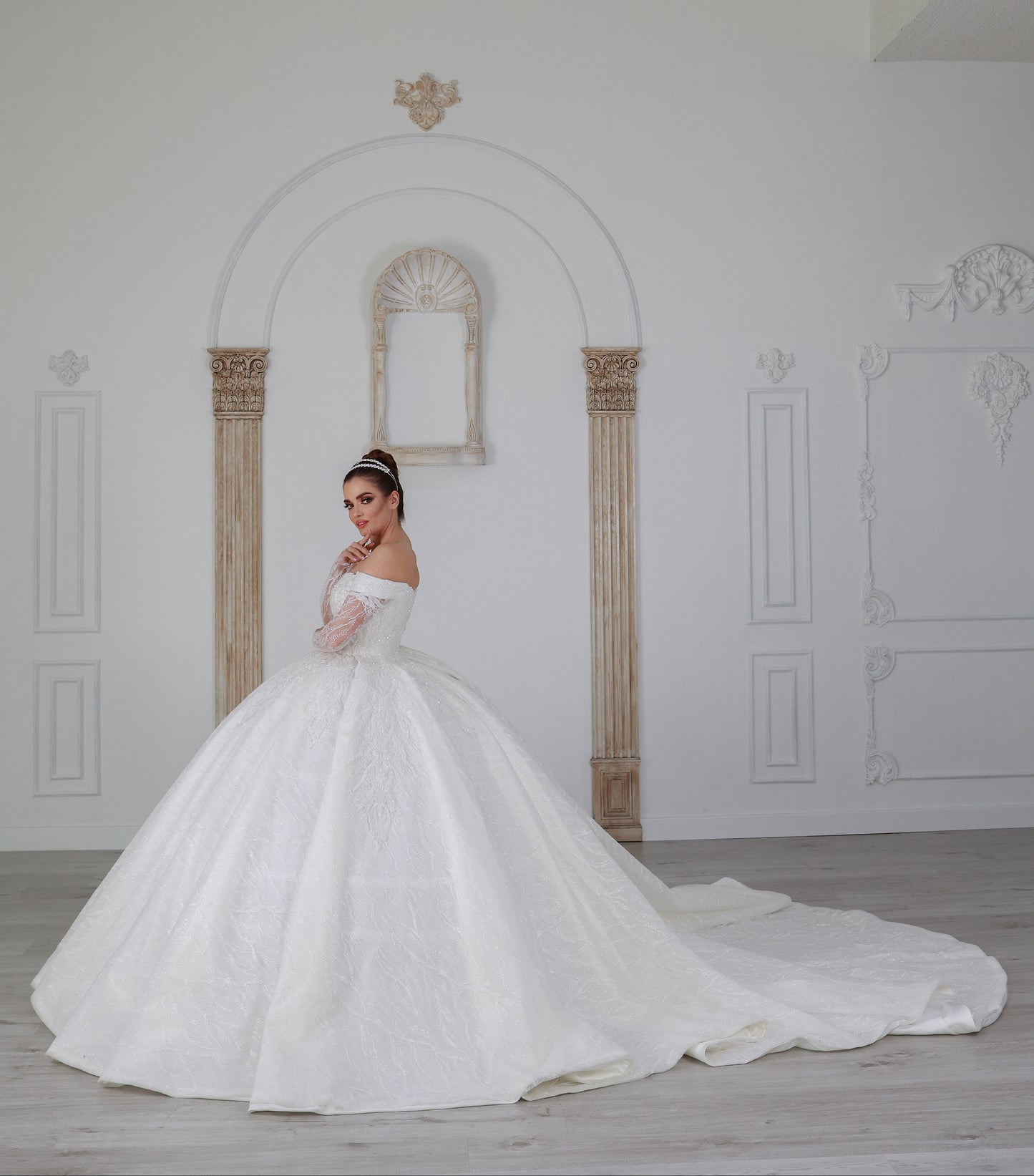 Azze ballgown wedding dress