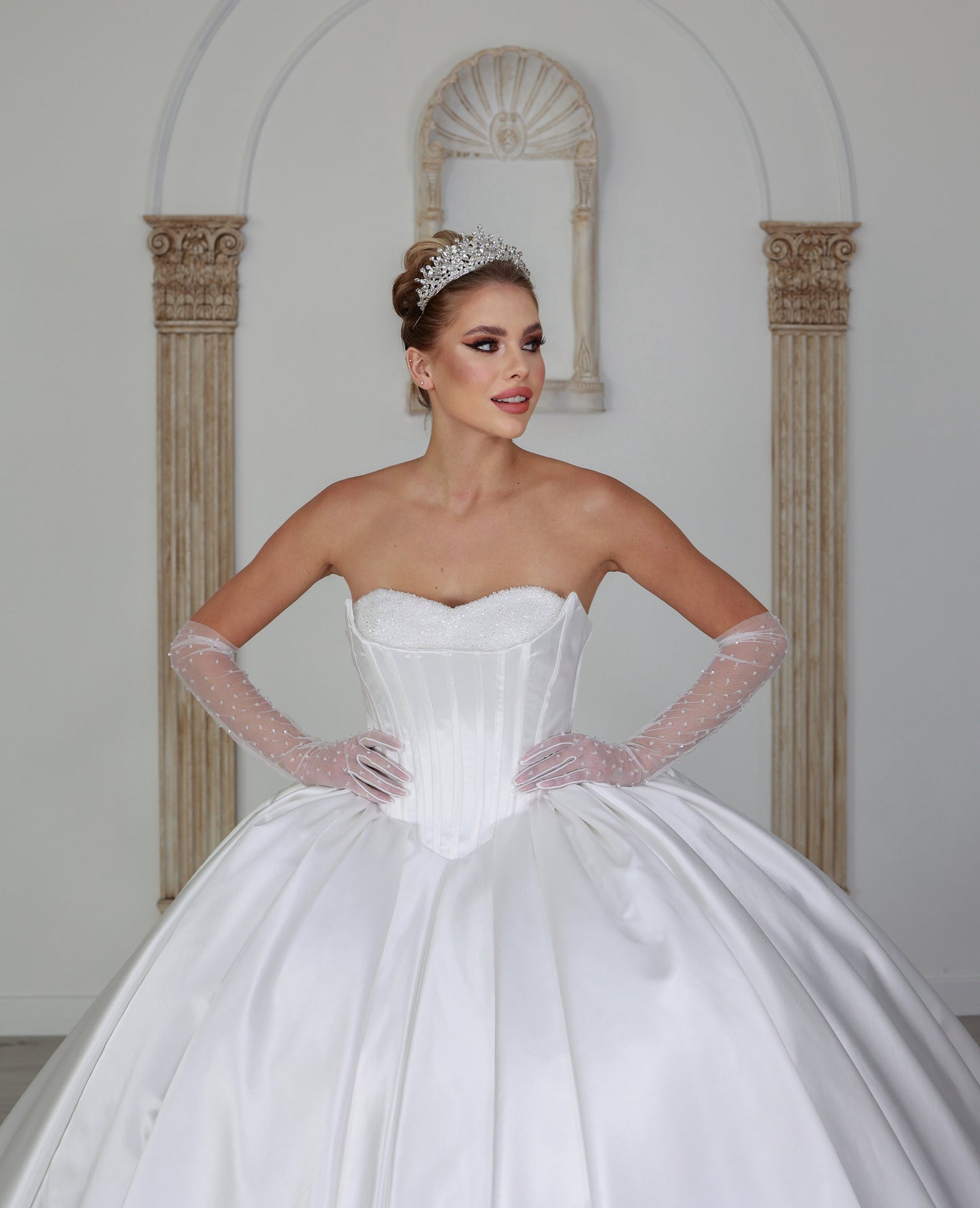 Azra ballgown wedding dress