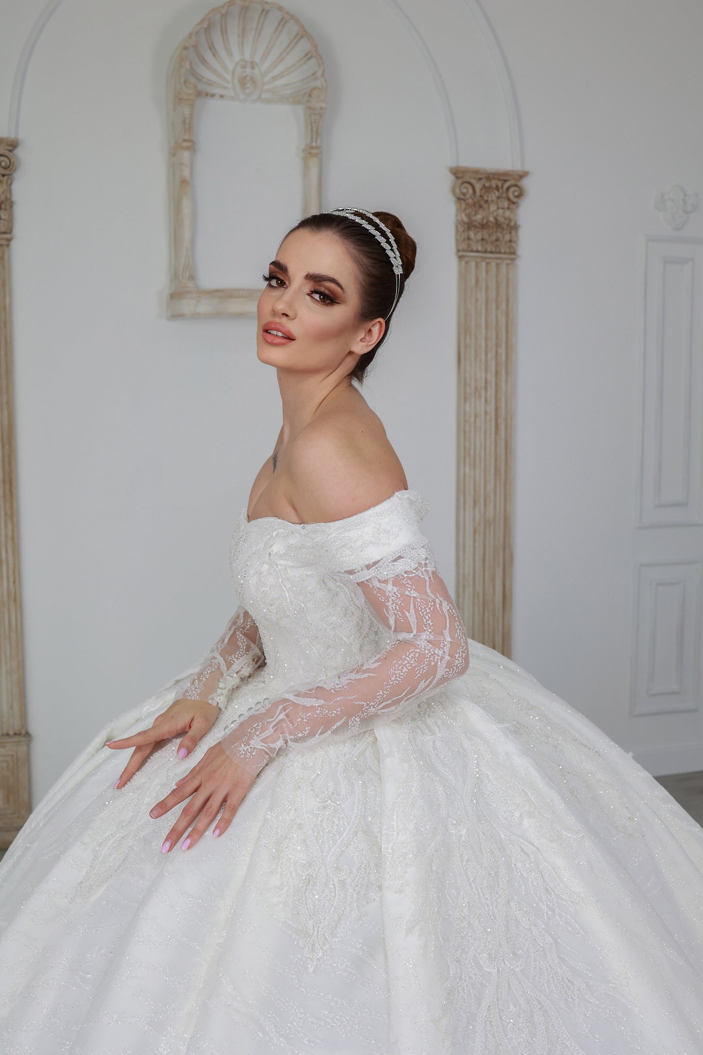 Azze ballgown wedding dress