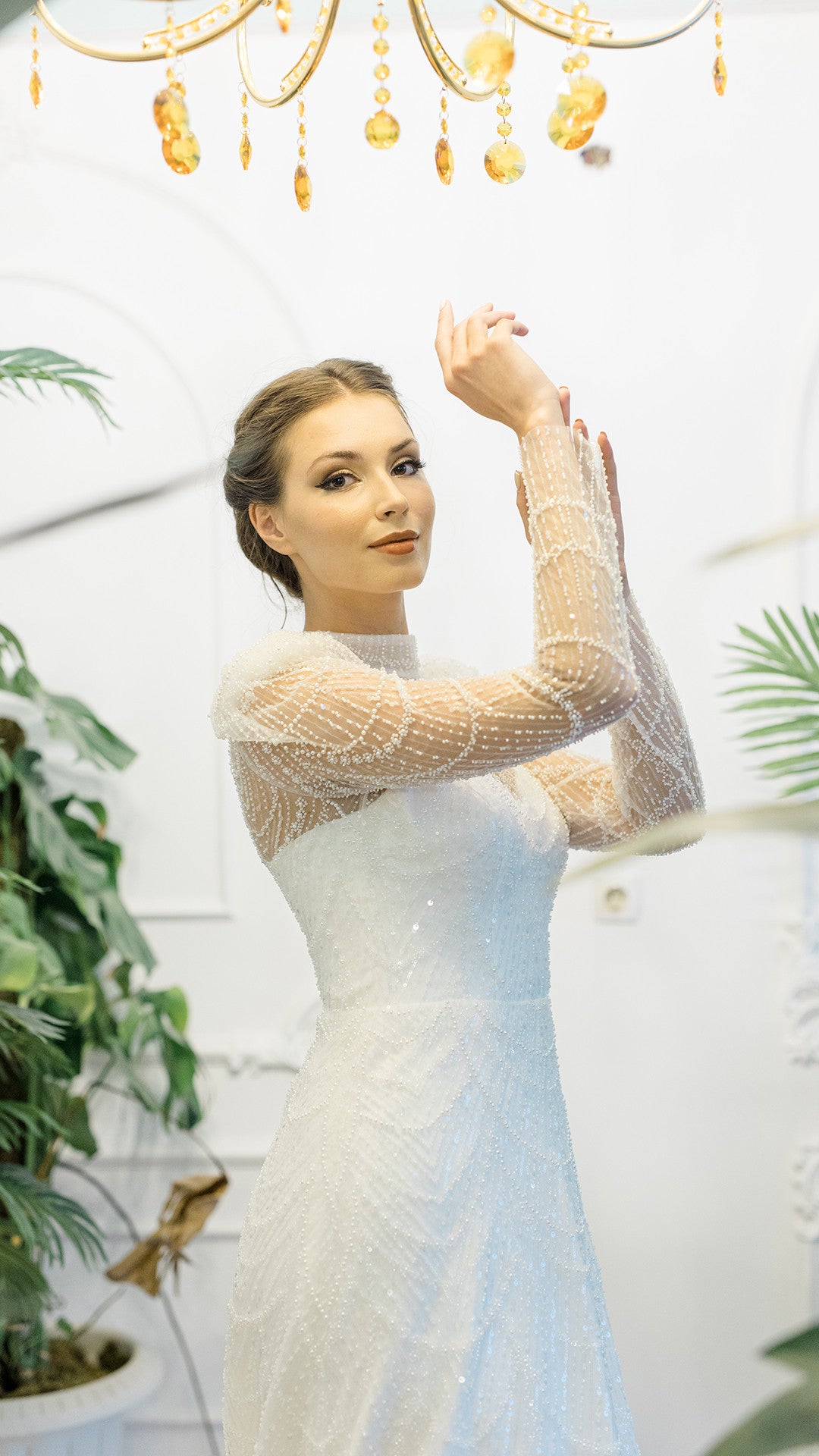 Rochie de mireasă coloană BERRAK