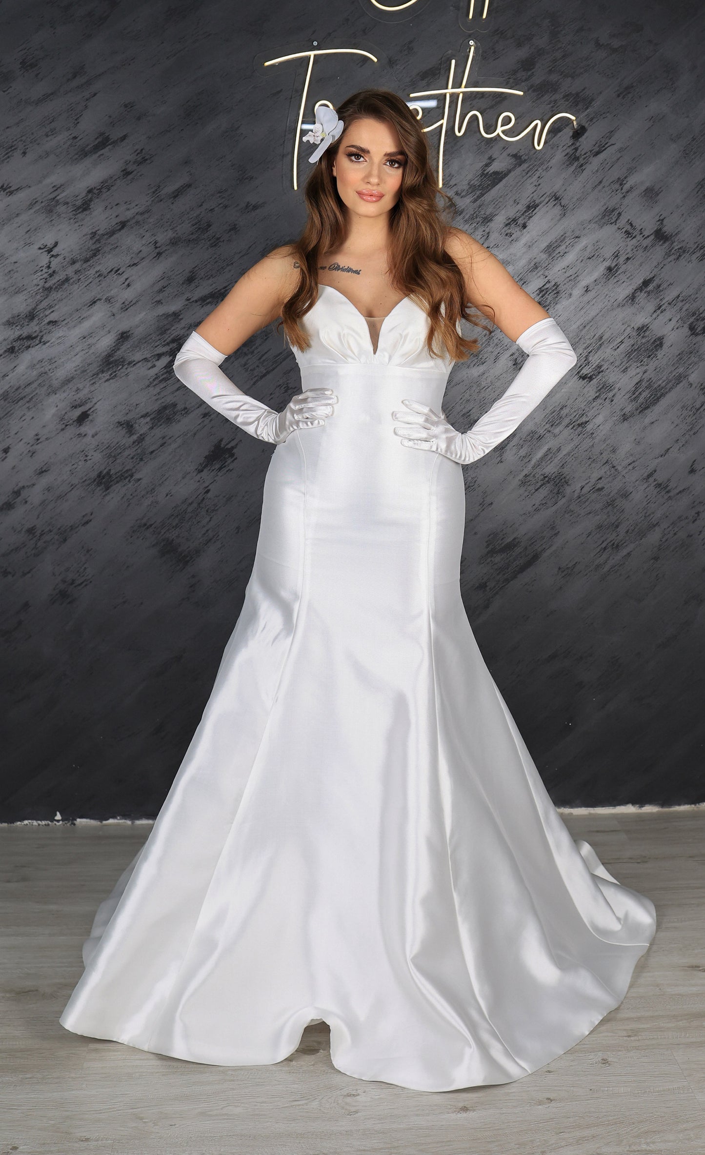 Beti mermaid wedding dress
