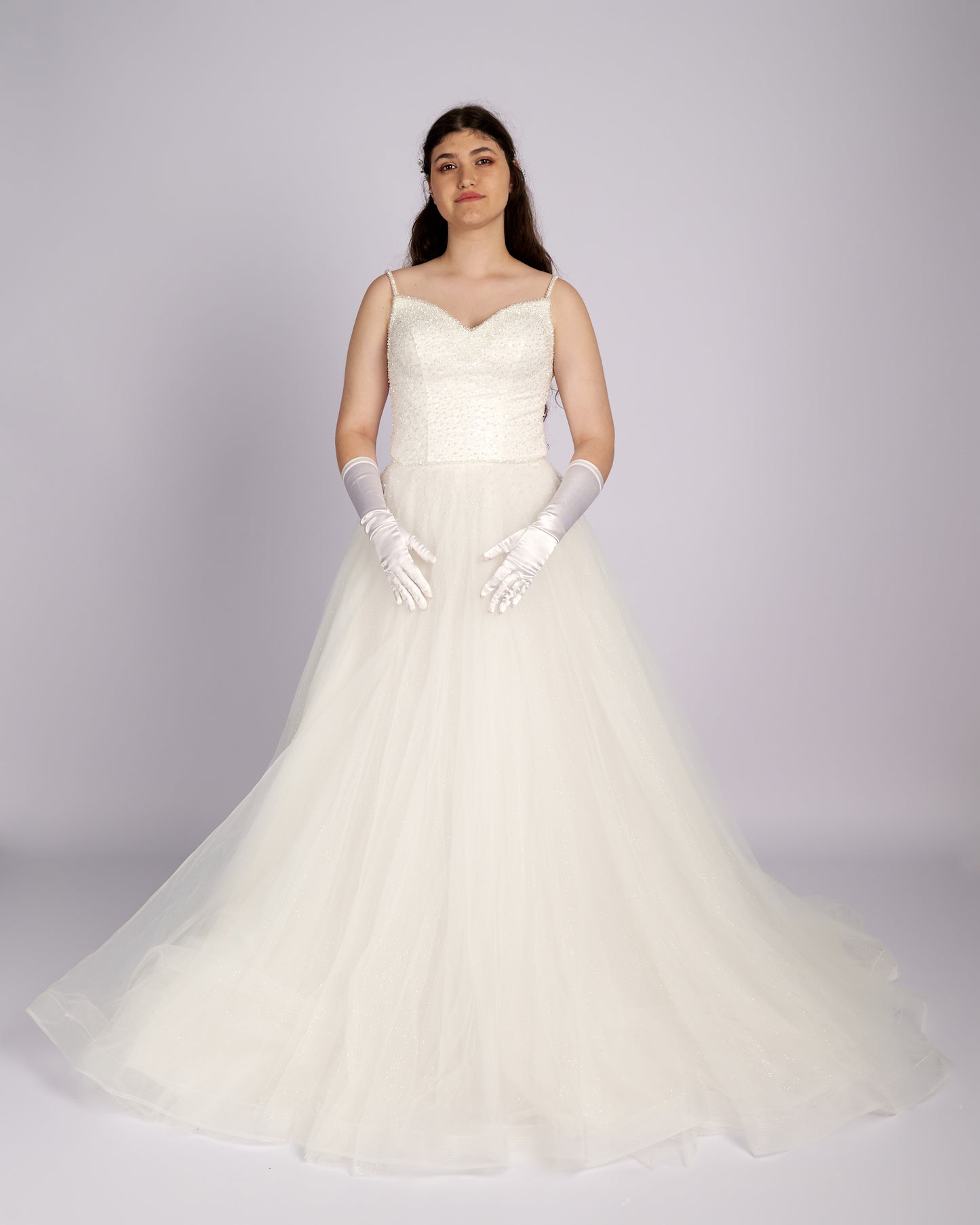 Rochii de mireasă cu mărgele de cristal Celestine